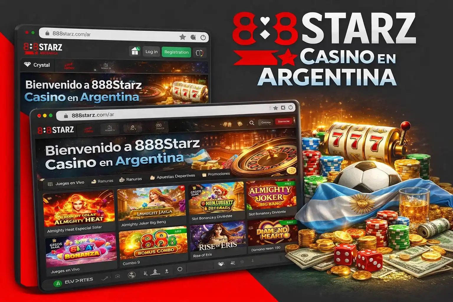Casino en Vivo en 888Starz Argentina