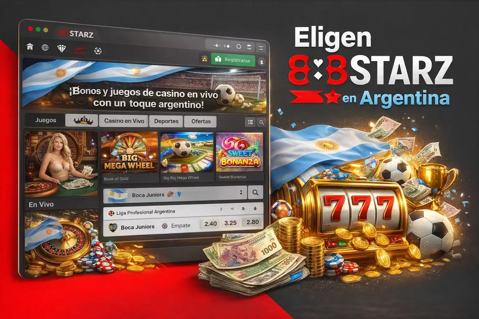 Por qué 888Starz Argentina atrae a los Jugadores